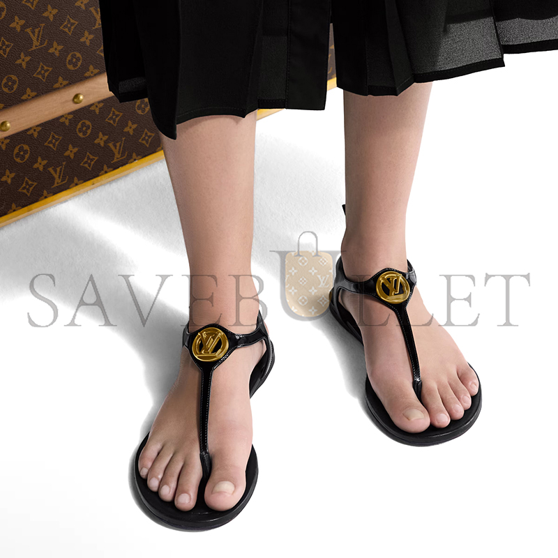 LOUIS VUITTON SUNKISS FLAT SANDAL 1AHKUE